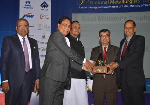Steel Ministers Trophy for 2009-10